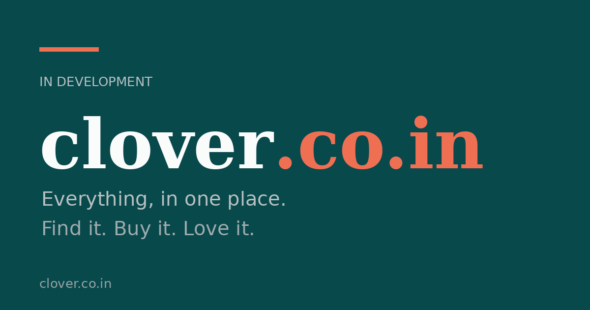 Link preview image for clover.co.in
